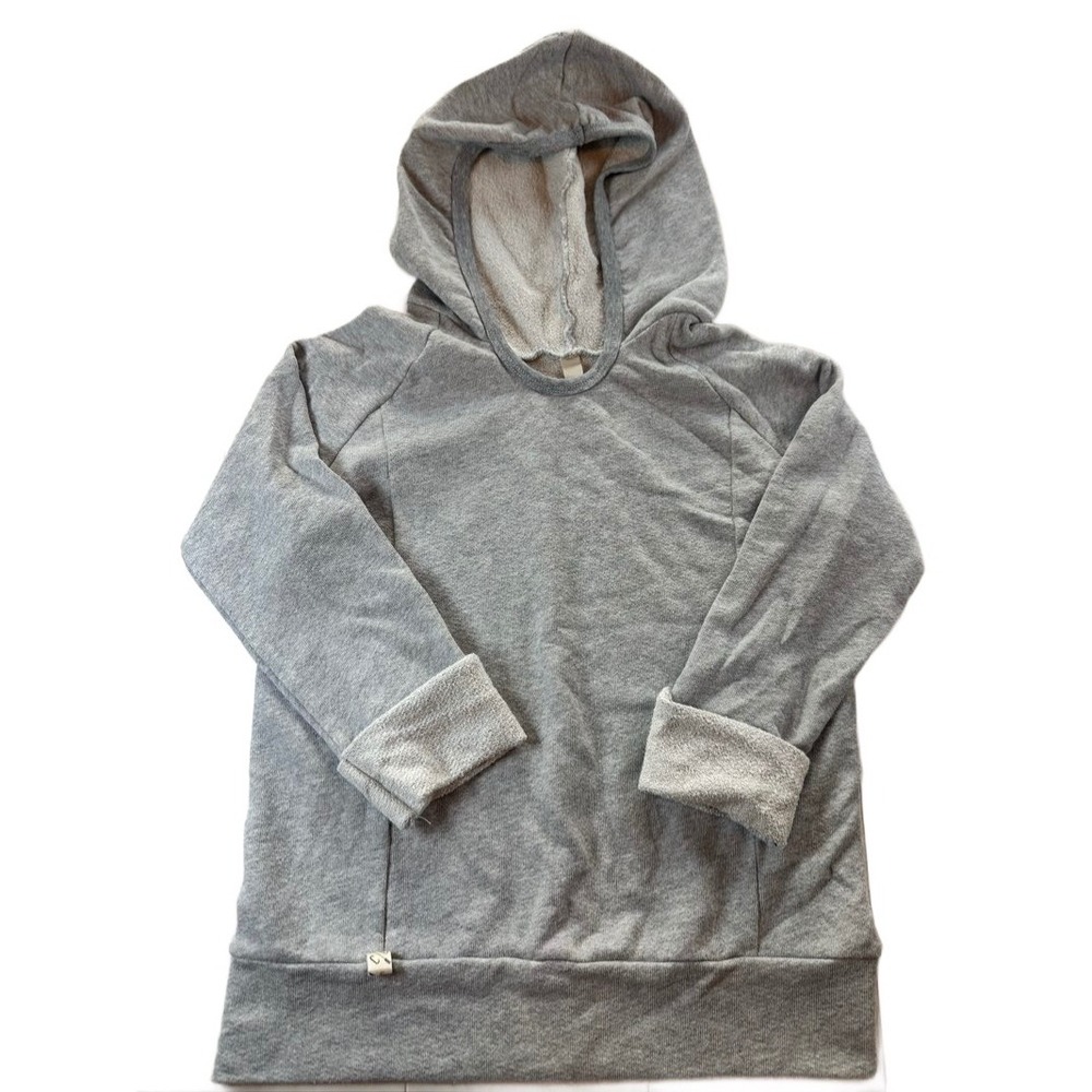 Childhoods Clothing Hoodie Kids 8/9 Heather Gray French Terry Raglan Pullover